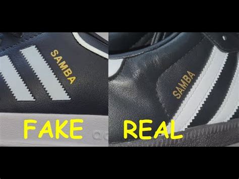 real vs fake adidas samba|adidas samba genuine.